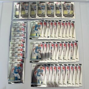 2024 Ladd McConkey Panini Prizm Rookie Lot of 46 Cards